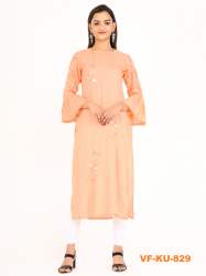 Casual Cotton Straight Kurti VF-KU-829