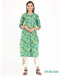 Cotton Kurti With Pant Set