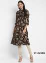 Cotton Printed A-Line Kurti VF-KU-891