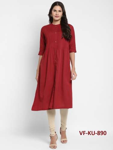 Cotton Solid kurti VF-KU-890
