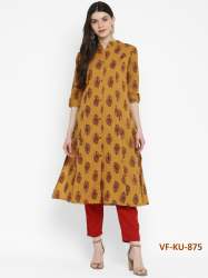 Cotton Straight Kurti