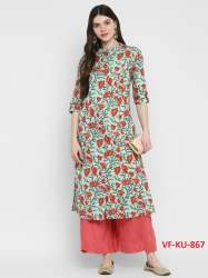 Cotton Straight Kurti  VF-KU-867