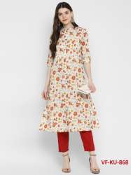 cotton Straight Kurti VF-KU-868