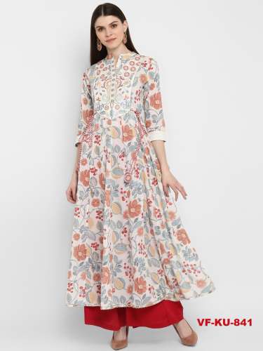 Party Wear Cotton Kurti VF-KU-841