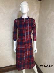 Printed Rayon Kurti  VF-KU-854