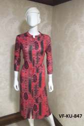 Printed Rayon Kurti   VF-KU-847