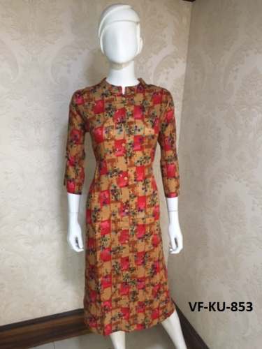 Printed Rayon Kurti VF-KU-853