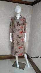 Rayon Printed Kurti  VF-KU-874