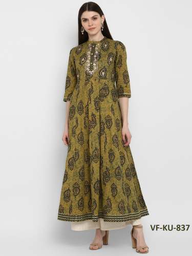 Anarkali cotton Kurti