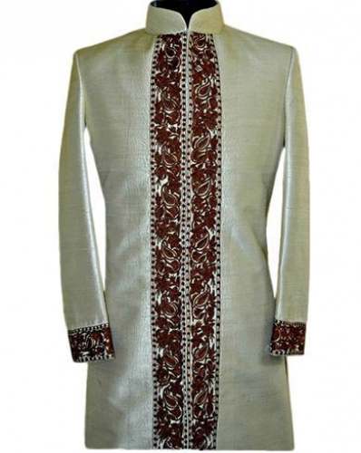 Embroidery sherwani