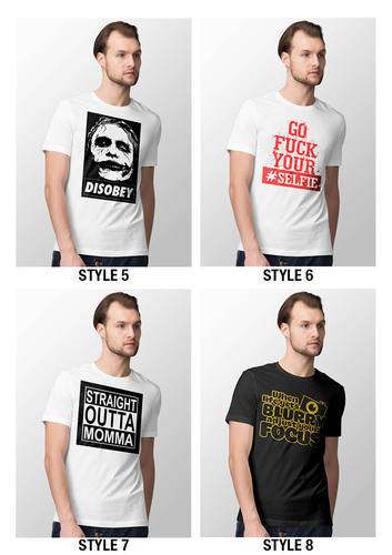 printed mens t shrit by PNC Garments