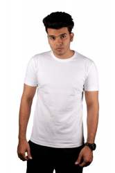 white plain t shirt
