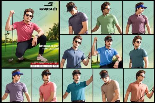 sportz fit Men Sport T-Shirt vol no 2604 by Jai Shankar And Sons