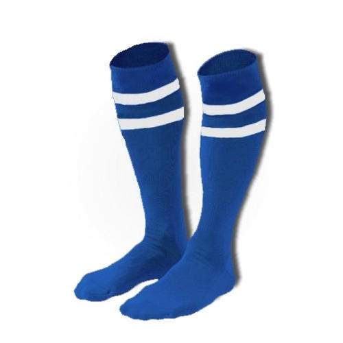 White And Blue color socks by Shiv Enterprise