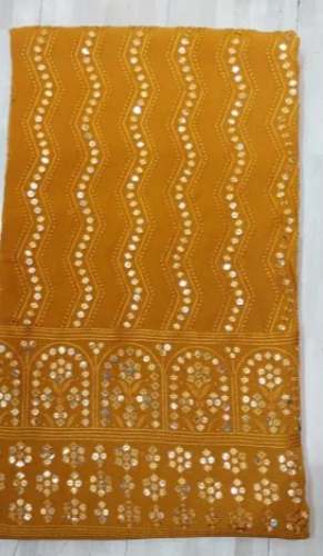 180GSm Embroidered Georgette Fabric  by Laiba enterprise