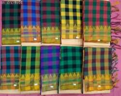 Temple Border Cotton Saree 