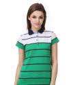 Ladies collar T-shirts