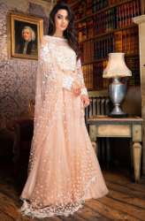 embroidery net suit material