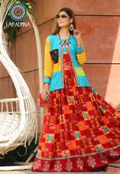 jacket anarkali kurti