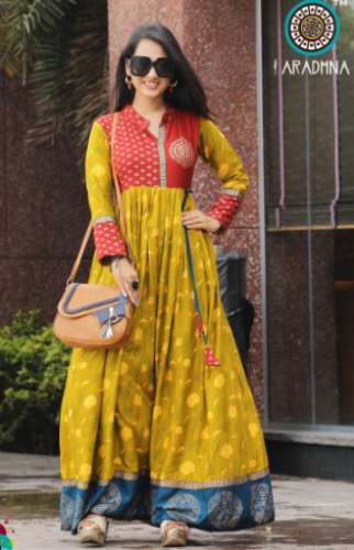 multi party wear kurti