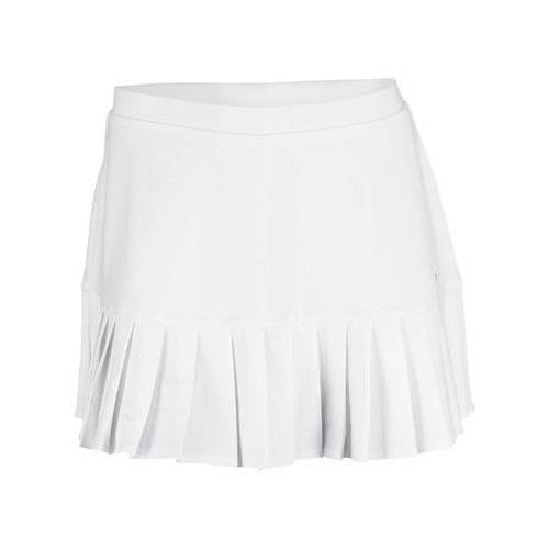 Women short white Knitted skirt