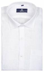 Gents White Casual Linen Shirts