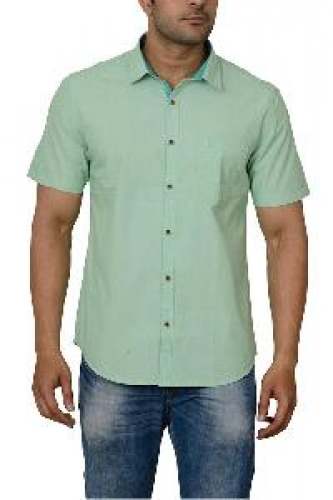 Men Regular Wear Half Sleeve Cotton Shirts