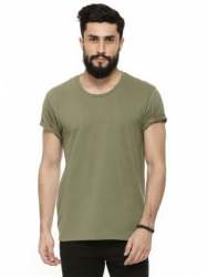Cotton Scoop-Neck T-shirt