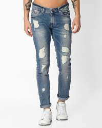 Mens Torn Jeans Pant