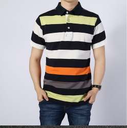 Striped Polo T-shirt