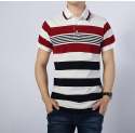 Striped Polo T-shirt thumb 1