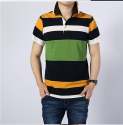 Striped Polo T-shirt thumb 2