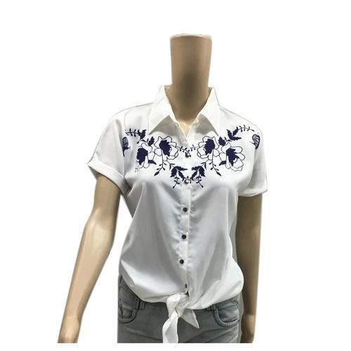 fancy printed shirt by Narmada Fashion