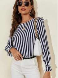 Ladies Crepe Printed Top