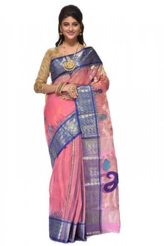 Stylish fancy Tussar silk saree  by Adiohinimohankanjilal