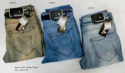 Mens  Denim Polofit Jeans