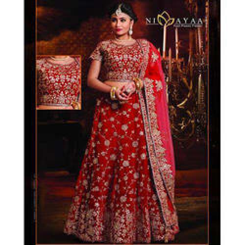Red Bridal Lehenga