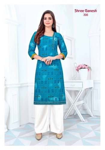 New Arrival Fancy Printed Cotton Kurti For Women