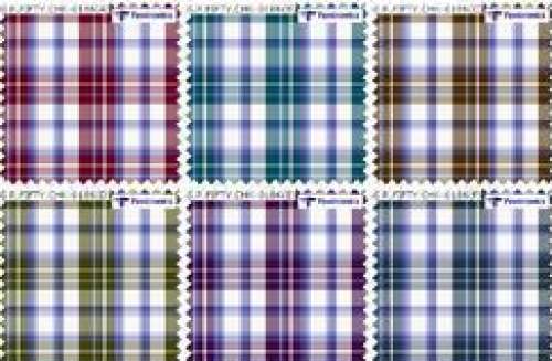 PC Dyed Check Shirting Fabric