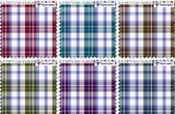 PC Dyed Check Shirting Fabric