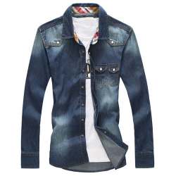 Denim Slim Fit Shirt