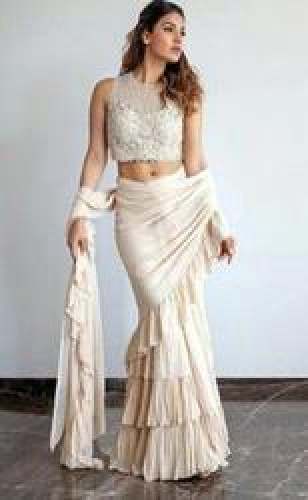 Pure Georgette  by Sandhya Fashion