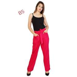 Rayon Slub palazzo pants