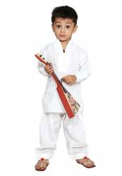  Kids White Kurta Pajama