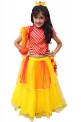 PinkBlueIndia - Designer Kids Lehenga Choli