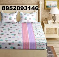 Cotton Double Bedsheet 90X100 pRINTED sHEET 