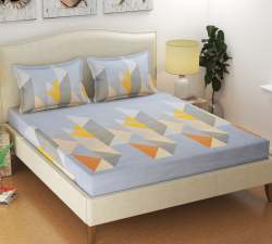 Double Bed Bedsheet Sky ColoR