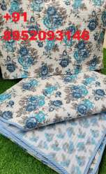 Double Bed Bedspread Floral Qulit