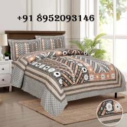 Double Bed Cotton Bedsheet 100X108 kING sIZE