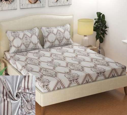 Double Bed Elastic Bed Sheet